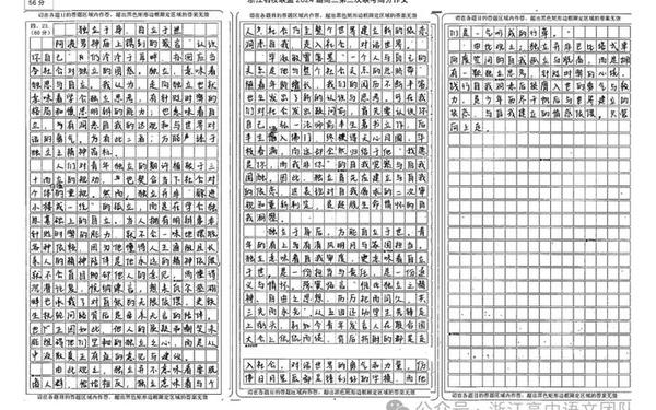 浙江高考作文题(2024浙江高考语文作文)