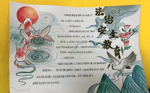 法制教育手抄报资料,法制名言手抄报内容