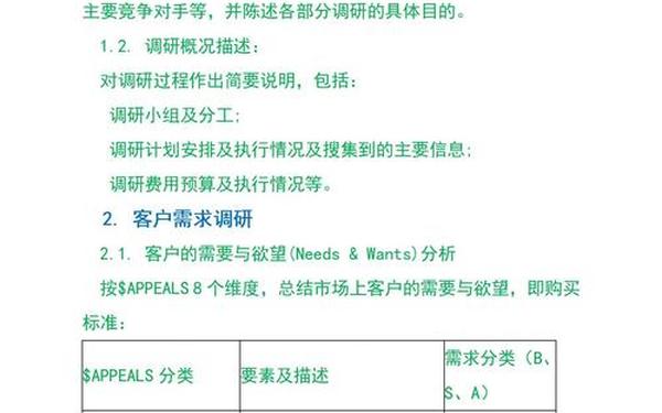调研报告格式模板范文3000字—一份完整的调研报告模板
