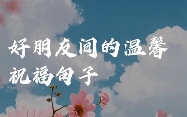 友情祝福语;友谊深厚的佳句