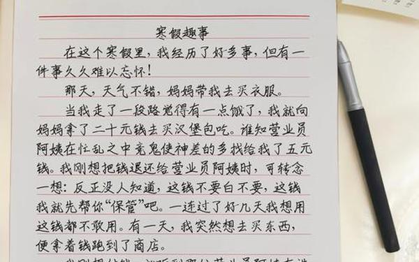 寒假趣事作文800字,寒假趣事800字可抄