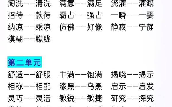 果然的反义词—果然的近义词100个