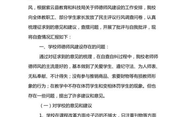 教师自查自纠报告;自查报告存在问题及整改措施 教师自查自纠报告;自查报告存在问题及整改措施