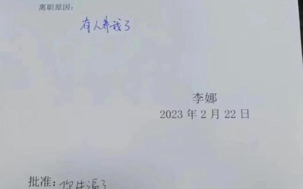 最牛的辞职信、高情商辞职