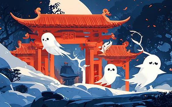 中元节图片恐怖—中元节图片高清