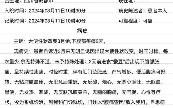 完整病历书写范文_手写大病历书写格式