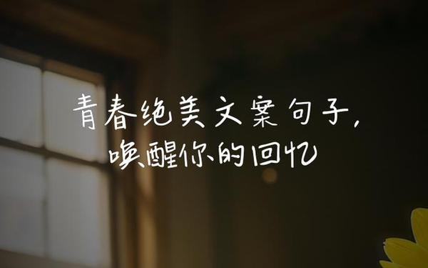 人生感悟的句子发朋友圈,怀念青春的经典句子