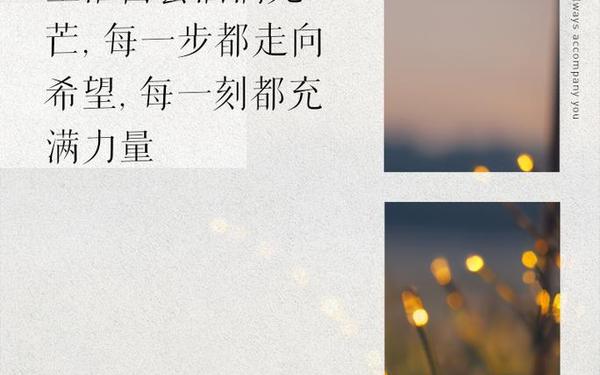 心理美文《心若向阳》-心若向阳的下一句话