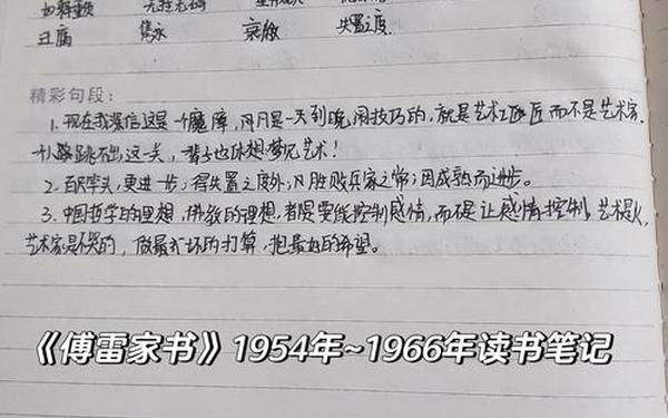 傅雷家书读后感500字初二—杨绛对傅雷家书的评价