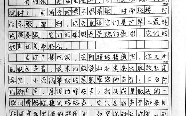 中考满分作文《醒来》、醒来为题的作文600字