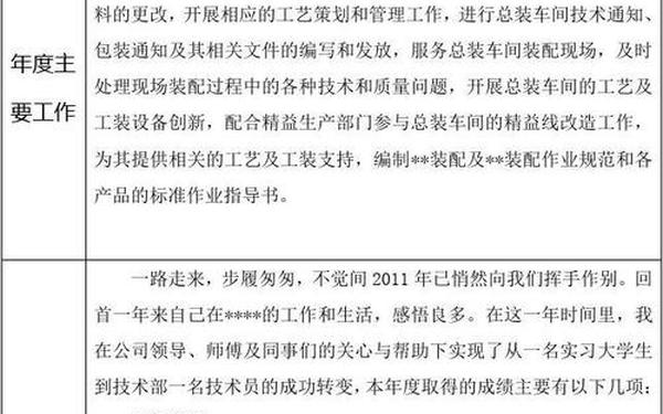 2011年工作总结;2011年个人年终总结