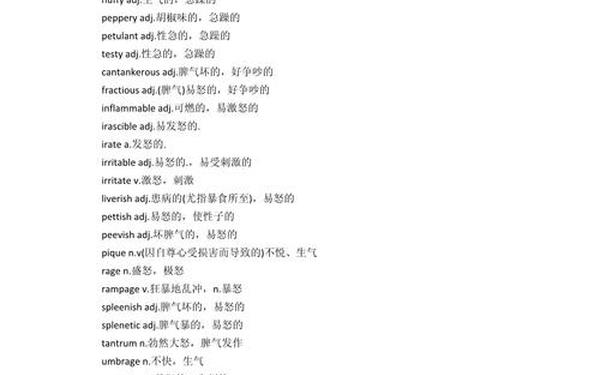 愤怒的近义词,愤怒的正确解释