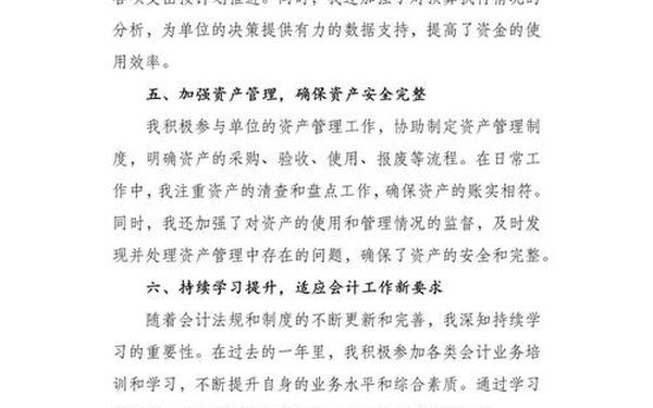 会计工作总结—会计岗位年终个人工作总结