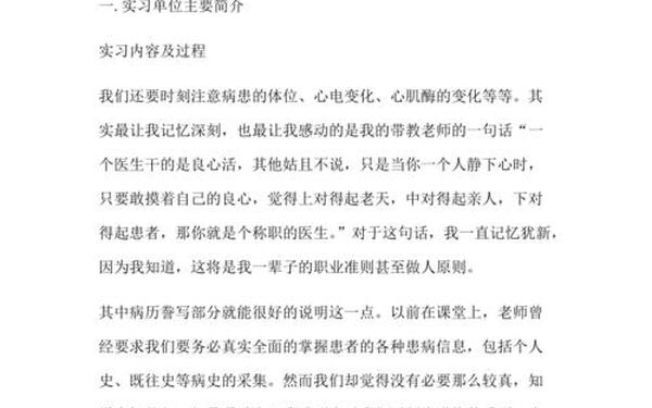 实训心得体会800字;实践总结800字