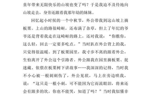 什么并没有结束作文—___并没有结束作文