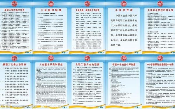 工会工作制度(工会工作制度一览表) 工会工作制度(工会工作制度一览表)