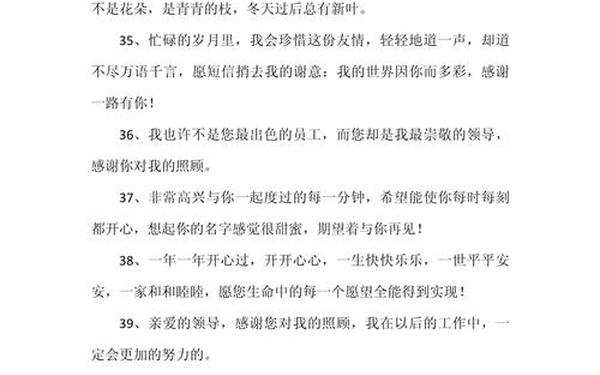 感谢领导经典短句—感谢领导说的话