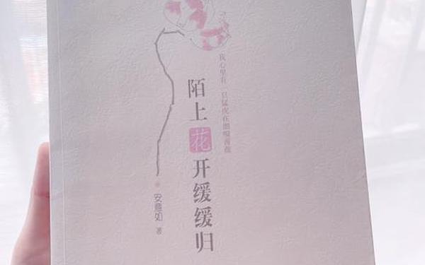 安意如经典语录,安意如陌上花开 名句