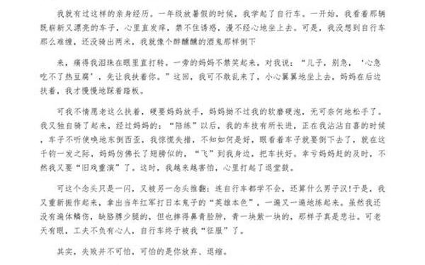 以挑战为话题的作文;有关挑战的作文