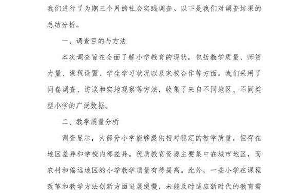 小学教育实践报告3000字,专业实践总结报告3000字