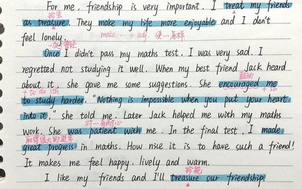 friendship英语作文 以friendship为题的英语作文100字