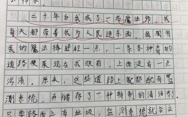 二十年后的我300字优秀作文(二十年后的我是一名医生作文)