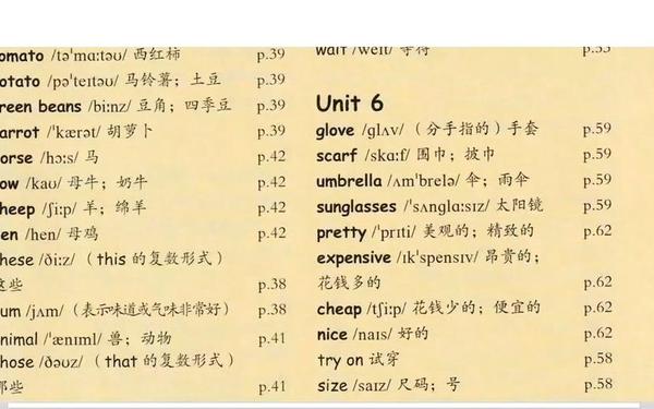 四年级下册英语单词表、人教版小学英语四年级下册单词表