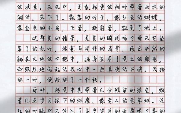 以美为话题的作文(以美为话题)