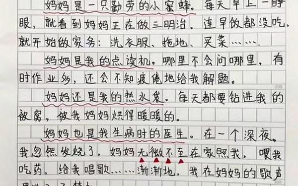写日记100字左右_《我的妈妈》作文200字左右