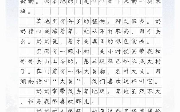 四年级下册语文四单元作文 四年级下册语文第一单元作文350字