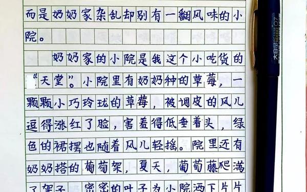 我的乐园作文300字优秀作文,小学生0分作文笑疯了