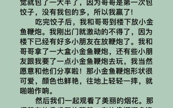 介绍春节的作文;《春节作文》300字