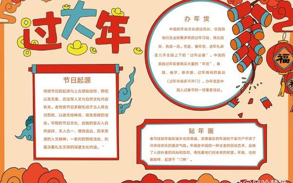 劳动节手抄报内容简短50字-春节手抄报内容文字50字