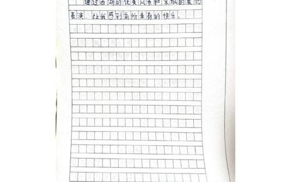 我得到了快乐,我收获了快乐450字作文