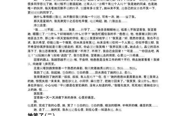 他笑了作文500字 让真情流露作文六年级500字