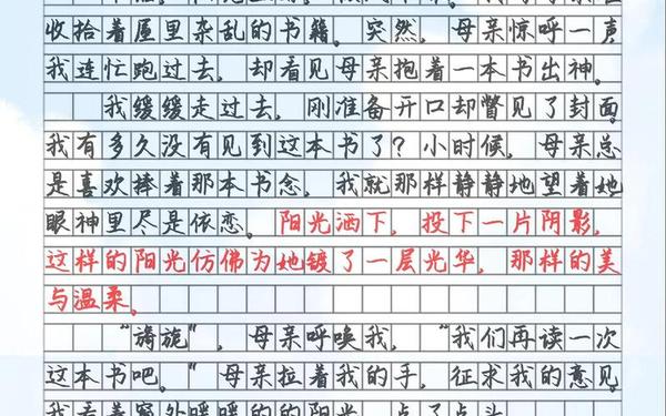 中考满分作文《温暖》 作文,温暖