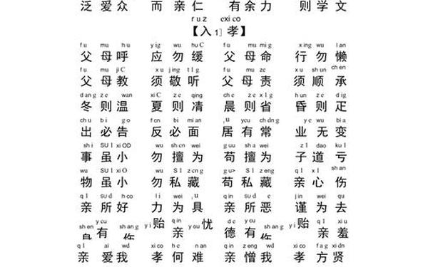 弟子规全文朗读儿童版免费、弟子规在线听免费 弟子规全文朗读儿童版免费、弟子规在线听免费