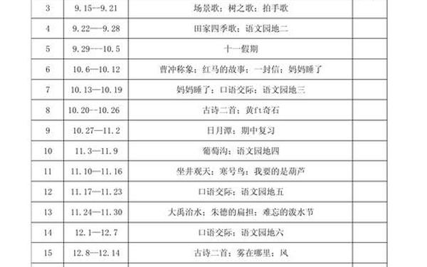 二年级上册语文教学工作计划,二年级语文素养及答案