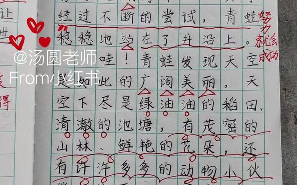 小学生写事作文—写蛙跳的作文500字
