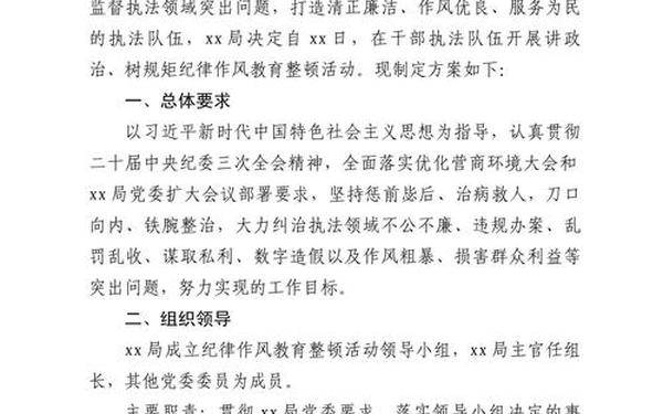 工作作风整顿-转变工作作风的措施