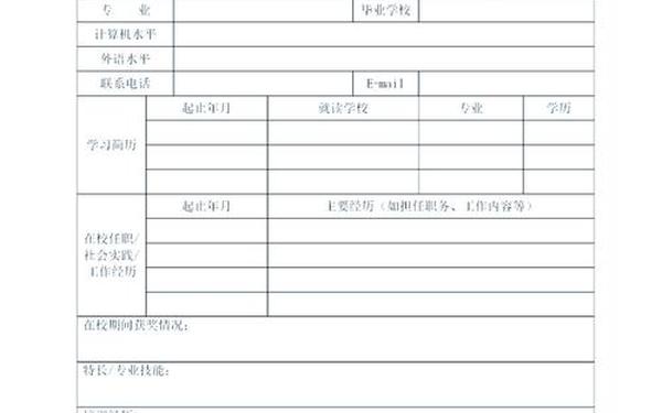 免费电子版个人简历_个人简历word可编辑免费 免费电子版个人简历_个人简历word可编辑免费