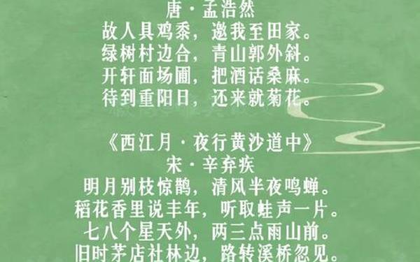 描写夏天的优美短句(描写夏日的诗句)