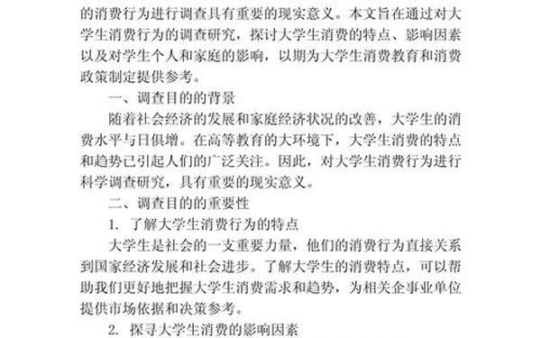 大学生市场调查报告范文_校园饰品调查报告及整改措施清单