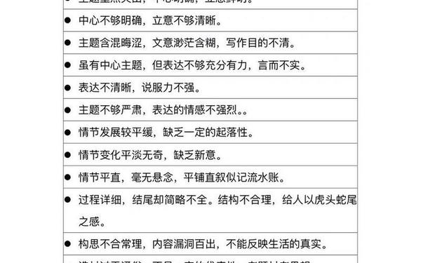 小学二年级评语;小学生作文评语大全通用
