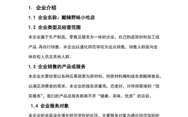 企业策划方案怎么做、策划书word模板