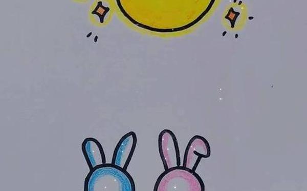 中秋节绘画嫦娥玉兔-月球像什么一样有嫦娥和玉兔吗