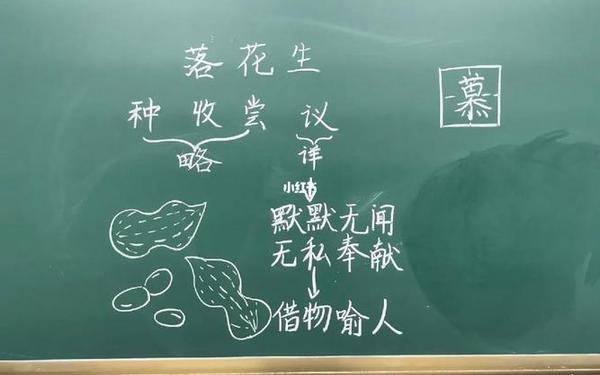落花生教学设计 《落花生》板书设计