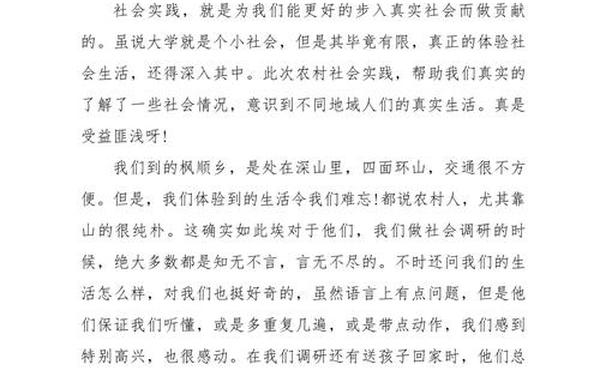 实习总结3000字-社会实践小结简短100字