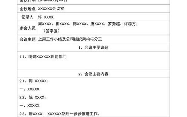 会议纪要格式模板(录用审批会议纪要最简单三个步骤)