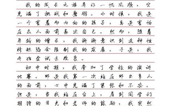 600字的作文大全10篇_你____的样子作文600字以上